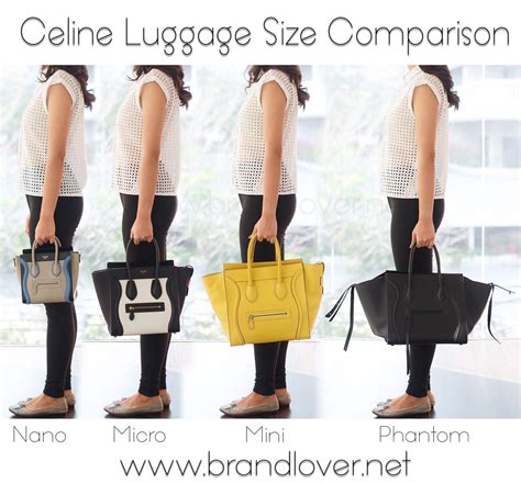 celine handbag luggage micro|celine luggage bag sizes.